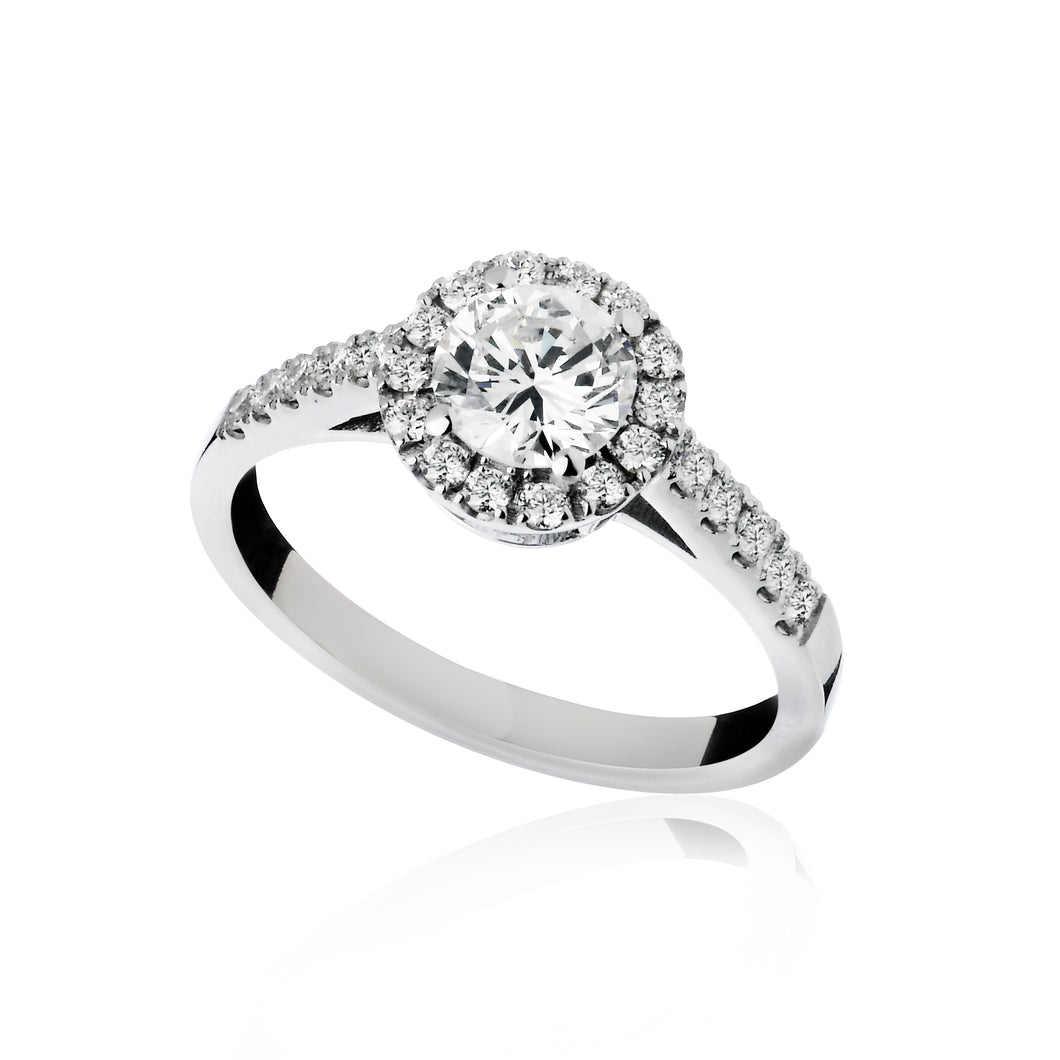 Blossoming Love engagement ring