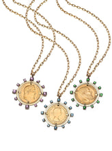 Load image into Gallery viewer, Moneta coin pendant
