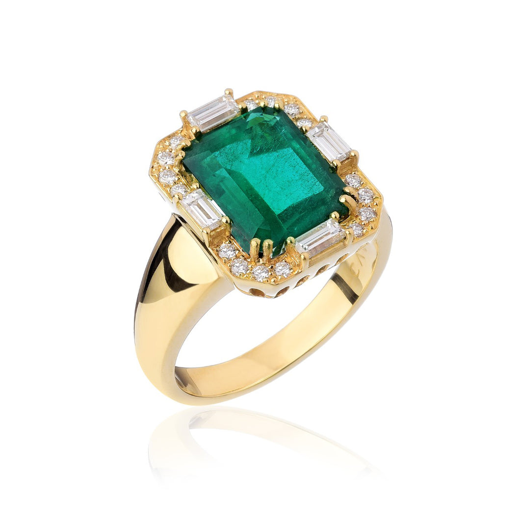 Cleopatra cocktail ring