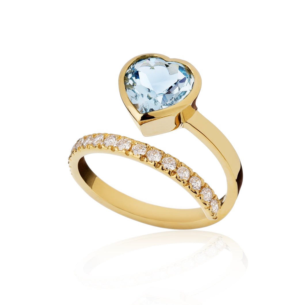 Anita diamond pave ring