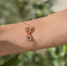 Load image into Gallery viewer, Infinity heart bracelet
